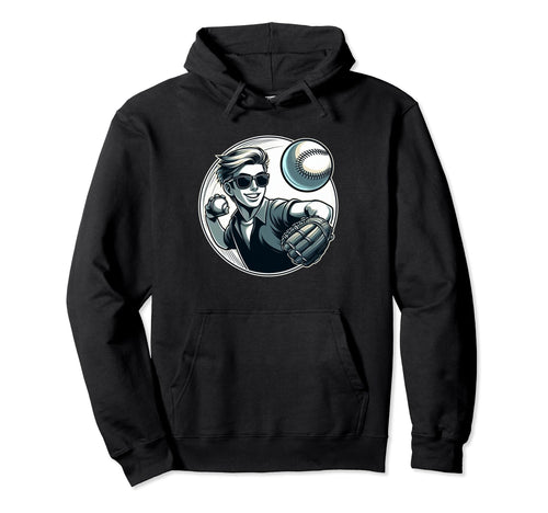 Stylish Baseball Player Brother Fan Hoodie - Streetwear Style for Adults - T-Shirt, Sweatshirt, Hoodie