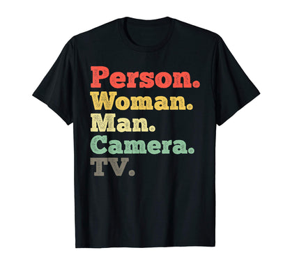 Person Camera Tv T-Shirt - Streetwear Style Unisex - T-Shirt, Sweatshirt, Hoodie