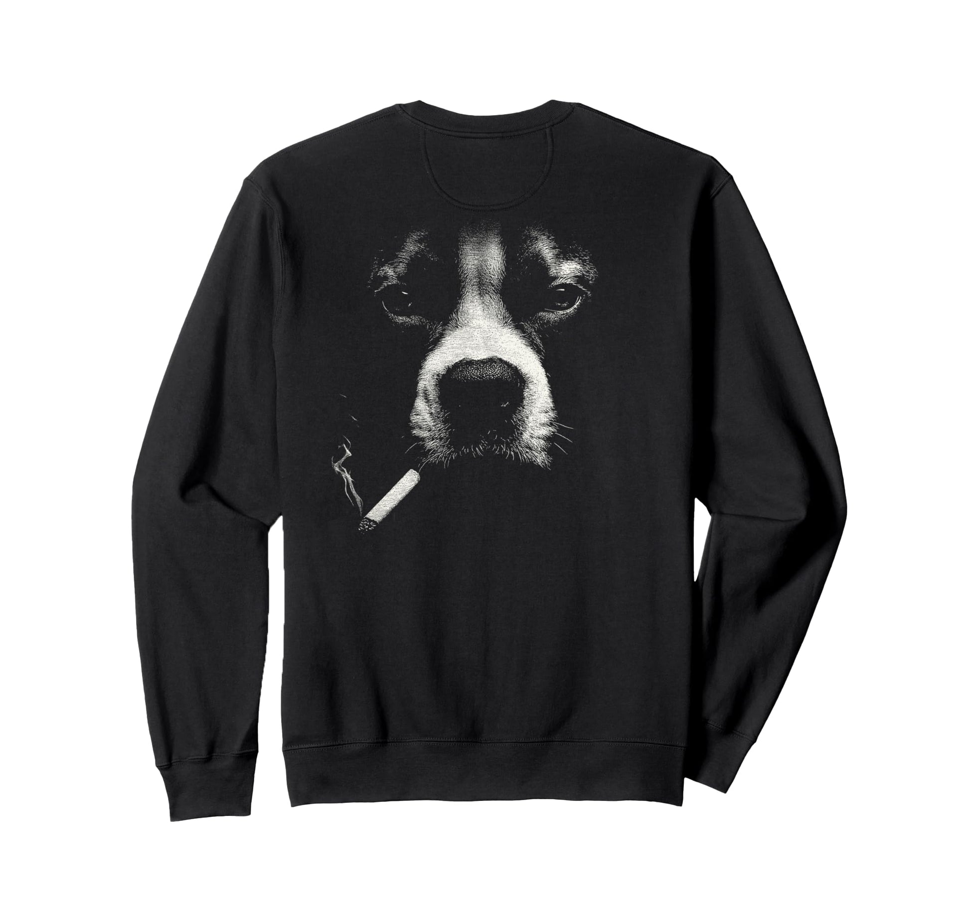 Boxer Smoking Cigarette Grunge Meme Sweatshirt - Streetwear Style Unisex - T-Shirt, Sweatshirt, Hoodie