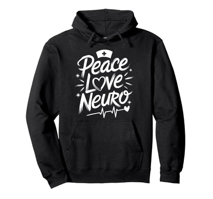 Neurologist Nurse Neurology Hoodie - Casual Everyday Wear for Adults - T-Shirt, Sweatshirt, Hoodie