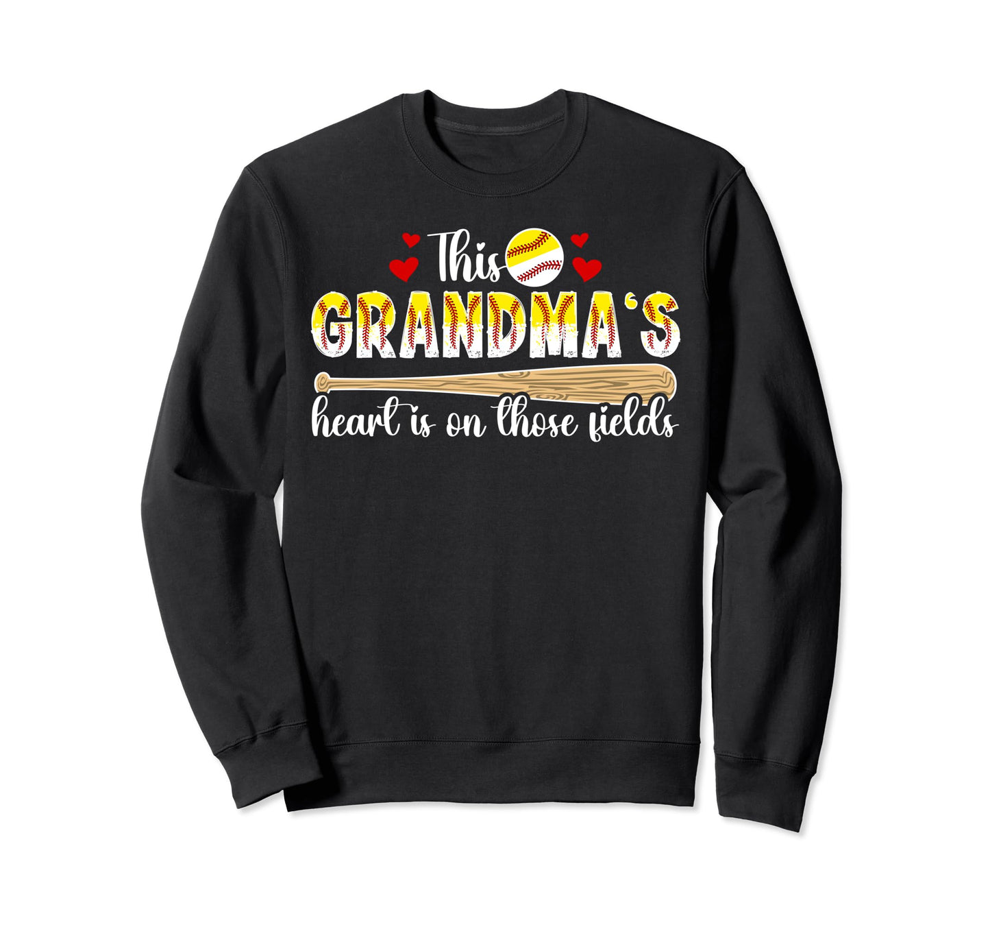 Those Fields Baseball Softball Sweatshirt - Fun Novelty Design Unisex - T-Shirt, Sweatshirt, Hoodie