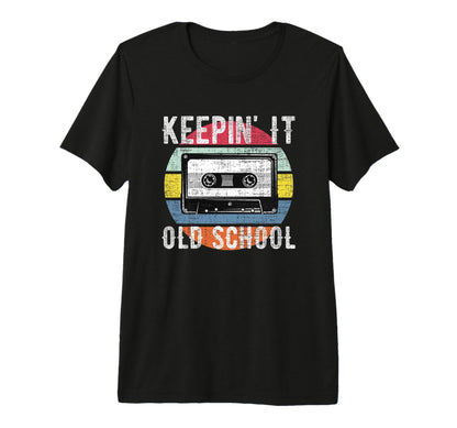Old School 80S 90S Cassette Hip Hop T-Shirt - Fun Novelty Design Men Women - T-Shirt, Sweatshirt, Hoodie
