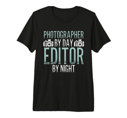 Photo Camera Photographer Flash People T-Shirt - Graphic Print Unisex - T-Shirt, Sweatshirt, Hoodie