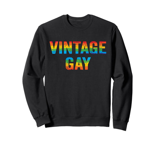 Gay Rainbow Lgbtq Distressed Lgbt Gay Sweatshirt - Custom Art Print Unisex - T-Shirt, Sweatshirt, Hoodie