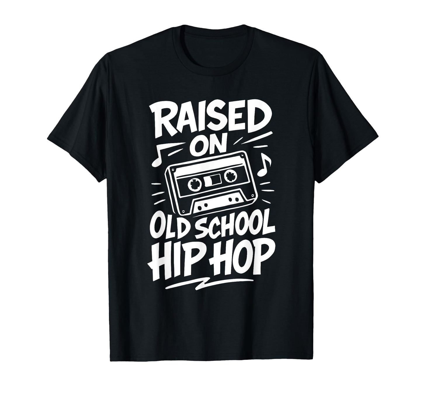 Old School Hip Hop Graffiti Cassette T-Shirt - Aesthetic Graphic for Adults - T-Shirt, Sweatshirt, Hoodie