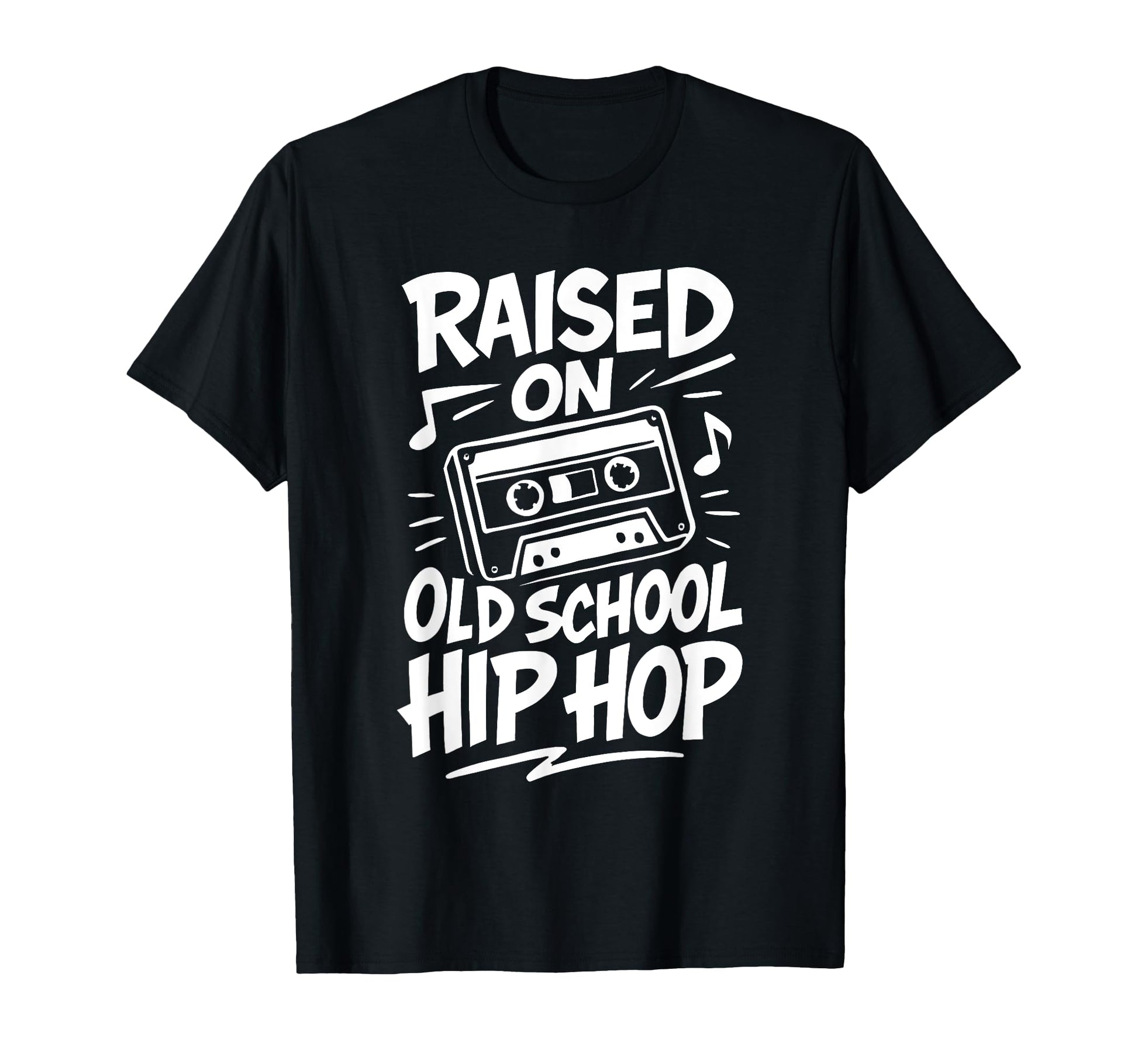 Old School Hip Hop Graffiti Cassette T-Shirt - Aesthetic Graphic for Adults - T-Shirt, Sweatshirt, Hoodie