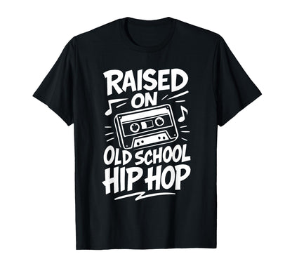 Old School Hip Hop Graffiti Cassette T-Shirt - Aesthetic Graphic for Adults - T-Shirt, Sweatshirt, Hoodie