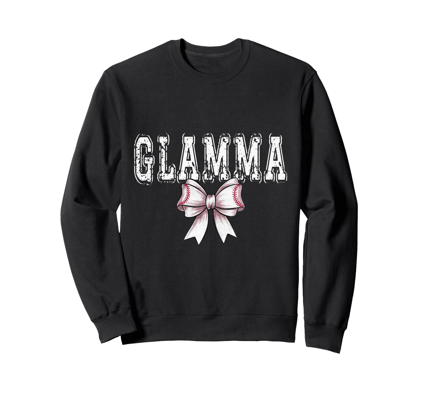 Coquette Baseball Glamma Spirit Sweatshirt - Trendy Graphic for Adults - T-Shirt, Sweatshirt, Hoodie