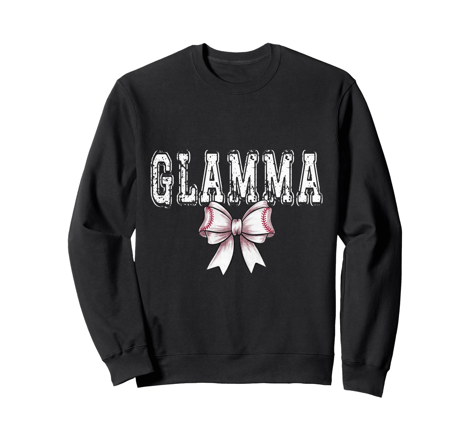 Coquette Baseball Glamma Spirit Sweatshirt - Trendy Graphic for Adults - T-Shirt, Sweatshirt, Hoodie