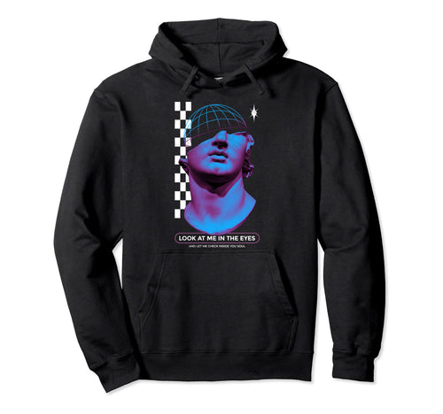 Vaporwave Statue Sad Soul Grunge Hoodie - Aesthetic Graphic for Adults - T-Shirt, Sweatshirt, Hoodie