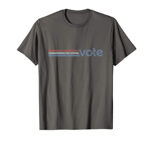 Vote Faded Stripes Vote T-Shirt - Streetwear Style for Adults - T-Shirt, Sweatshirt, Hoodie