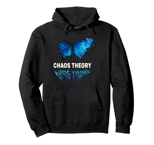 Chaos Theory Butterfly Aesthetic Hoodie - Fun Novelty Design for Adults - T-Shirt, Sweatshirt, Hoodie