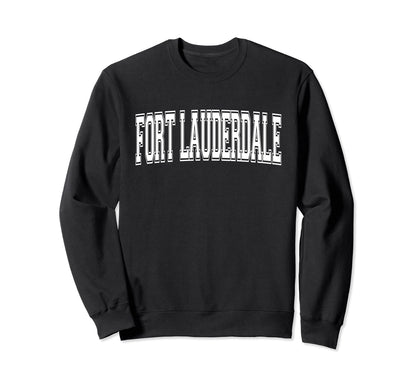 Fort Lauderdale Fl Florida Usa Sweatshirt - Aesthetic Graphic for Adults - T-Shirt, Sweatshirt, Hoodie