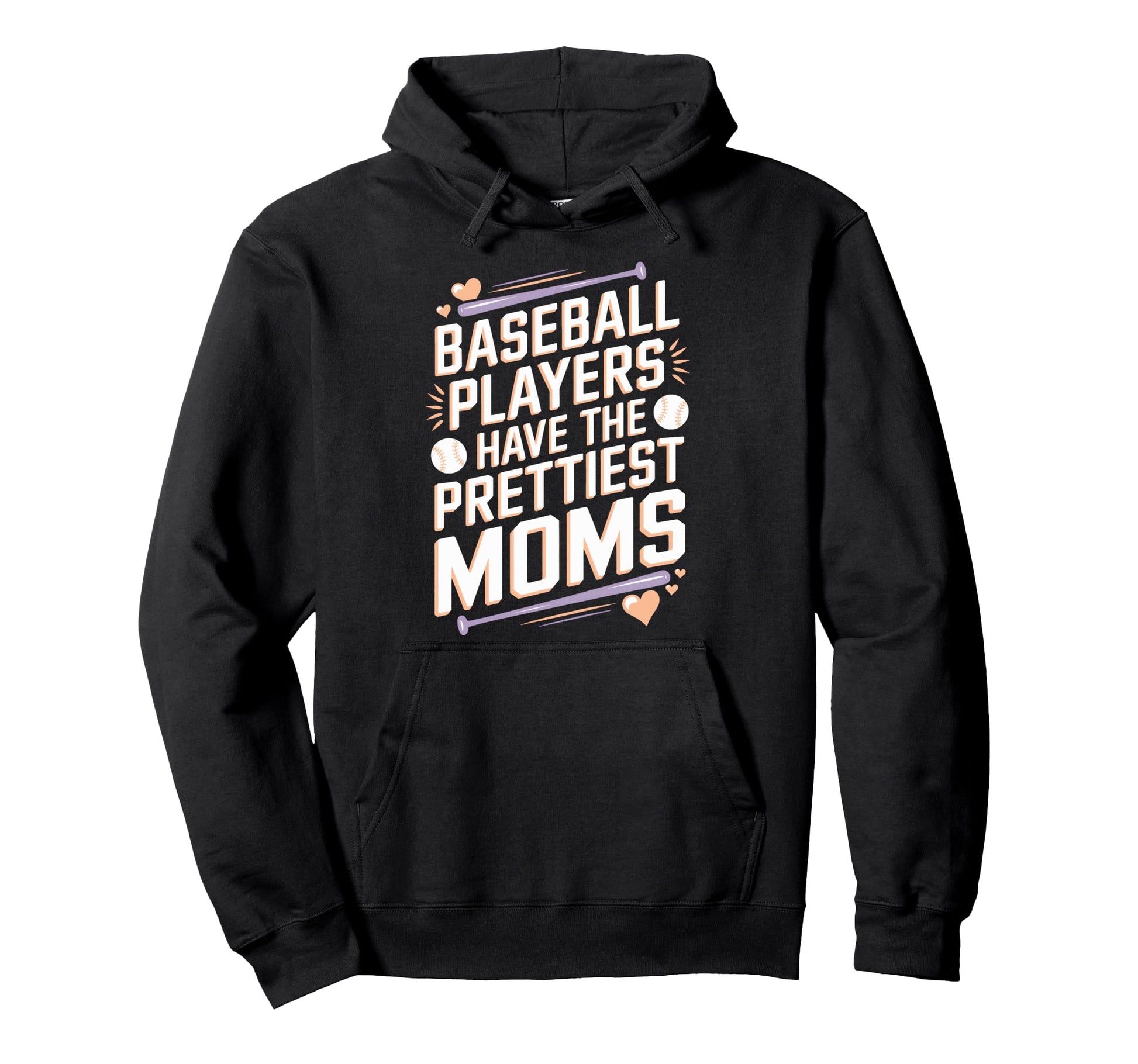 Funny Baseball Parents Baseball Players Hoodie - Minimalist Print Unisex - T-Shirt, Sweatshirt, Hoodie