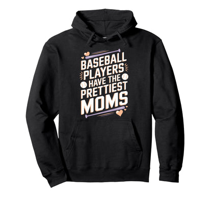 Funny Baseball Parents Baseball Players Hoodie - Minimalist Print Unisex - T-Shirt, Sweatshirt, Hoodie
