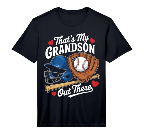 Thats My Grandson Out There Baseball T-Shirt - Custom Art Print Unisex - T-Shirt, Sweatshirt, Hoodie