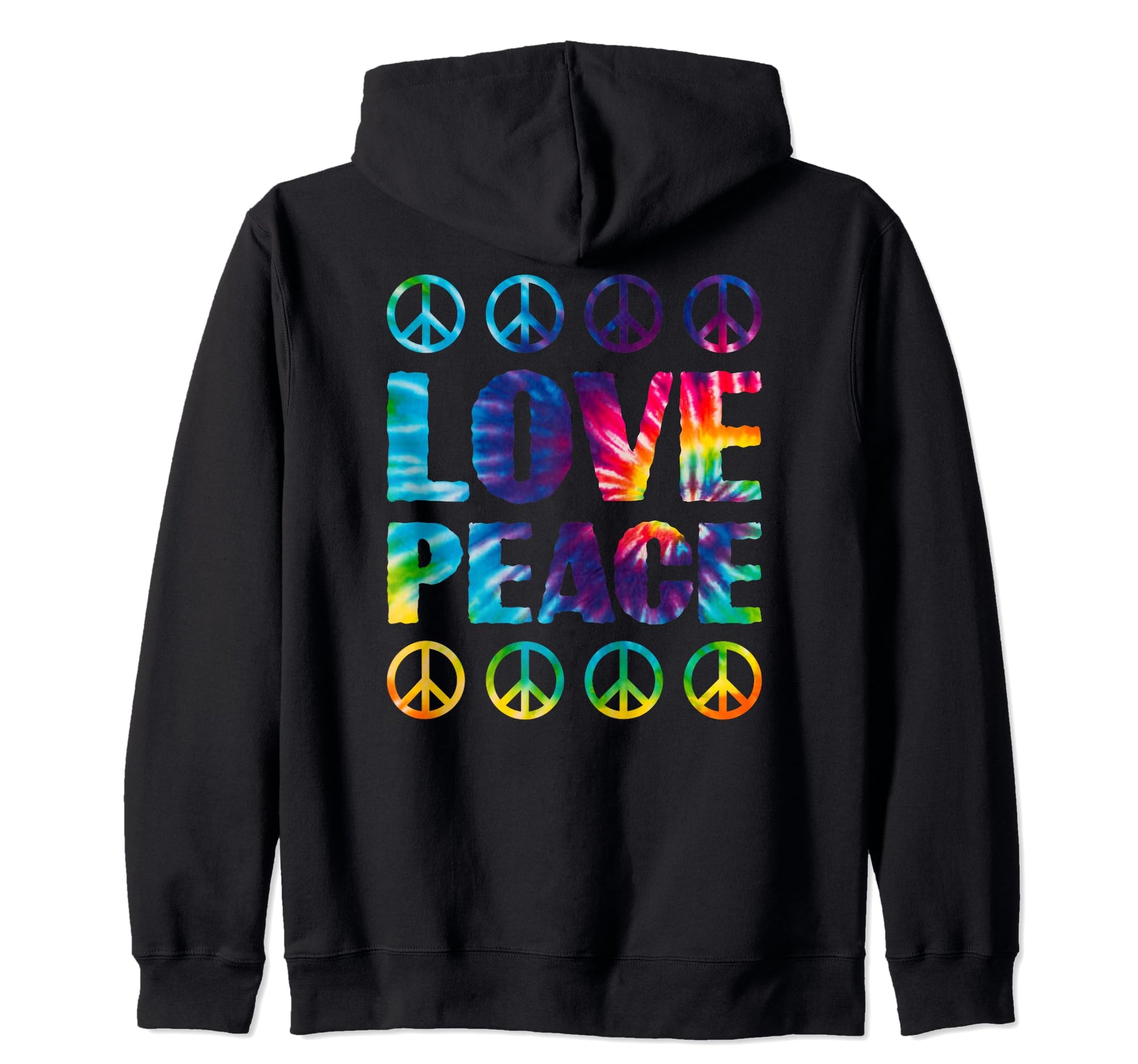 Love Peace Harmony Hippie Vibes Sweatshirt - Novelty Apparel Men Women - T-Shirt, Sweatshirt, Hoodie