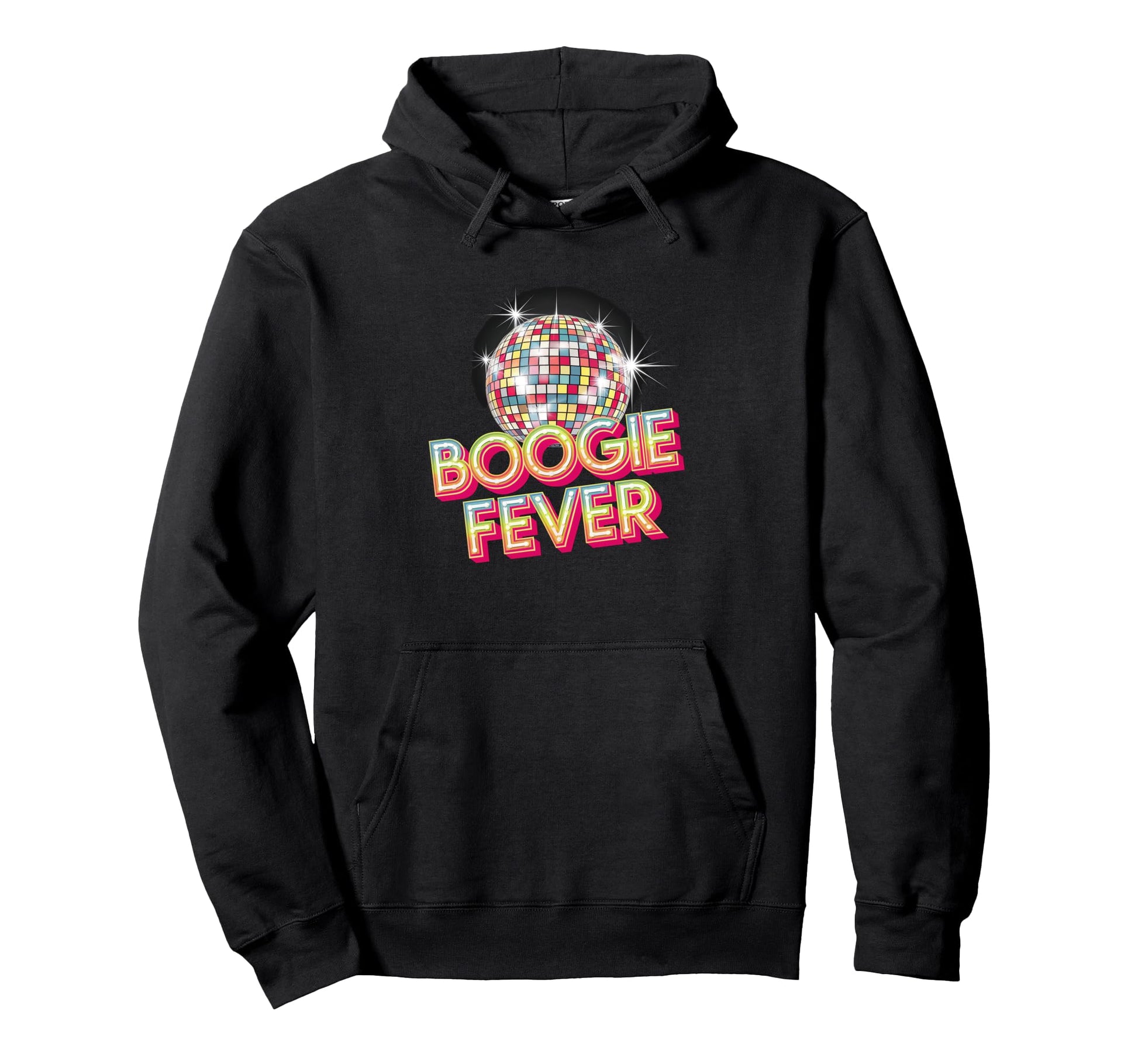 Disco Ball Boogie Fever Discoball Party Hoodie - Custom Art Print Unisex - T-Shirt, Sweatshirt, Hoodie