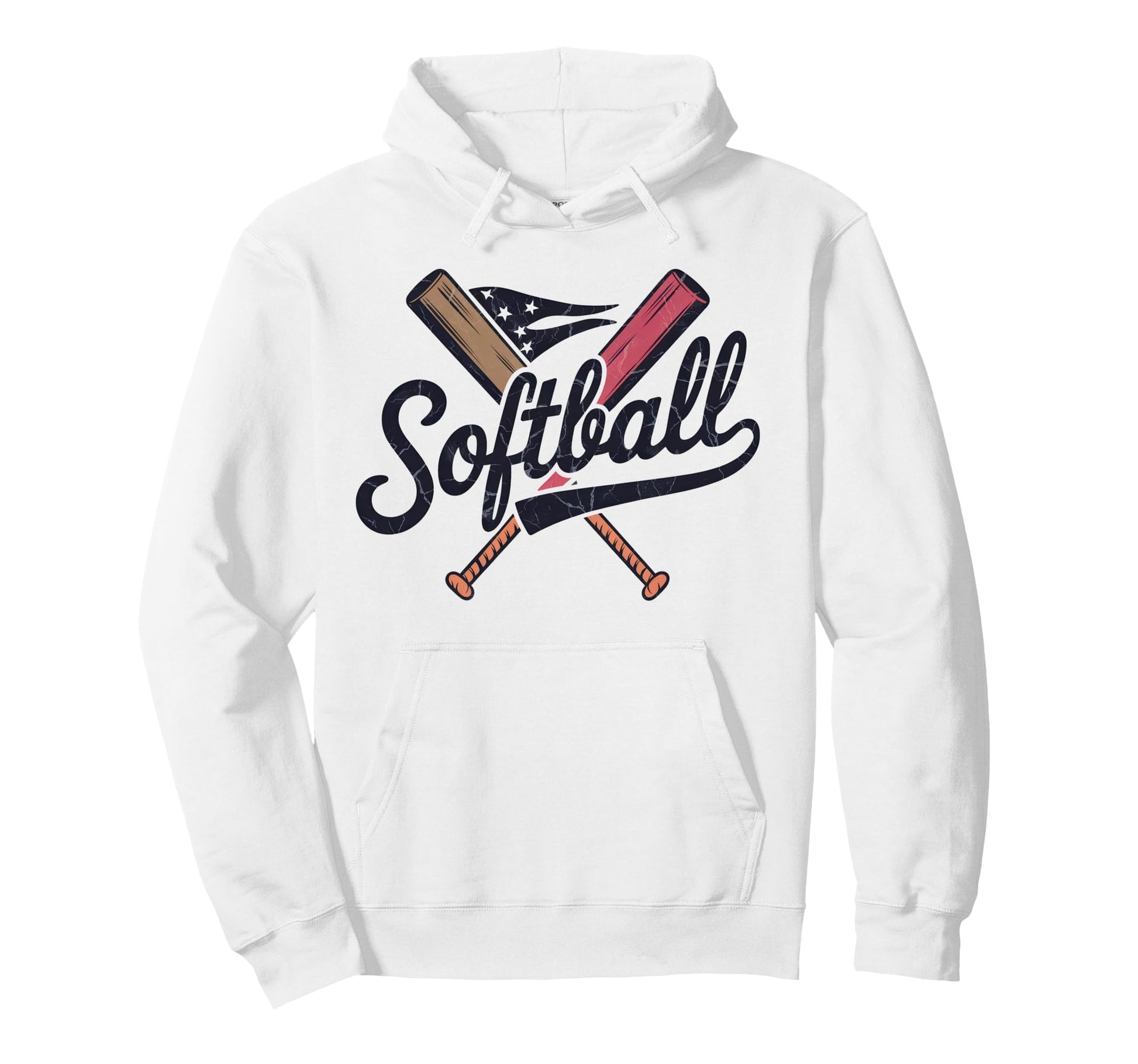 Softball Vibes Groovy Game Day Hoodie - Graphic Print for Adults - T-Shirt, Sweatshirt, Hoodie