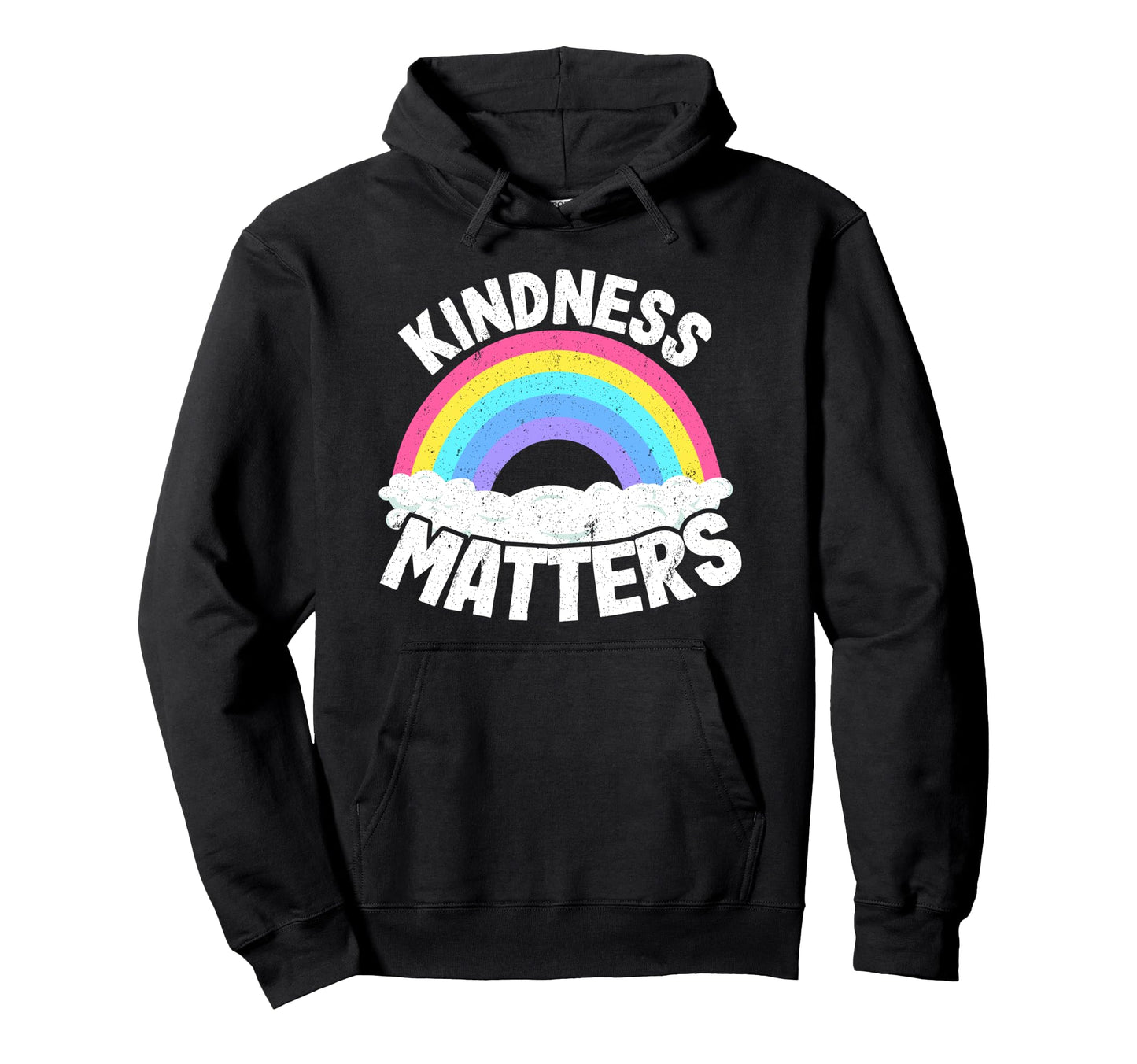 Positive Anti Bullying Rainbow Sped Hoodie - Trendy Graphic Men Women - T-Shirt, Sweatshirt, Hoodie