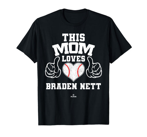 This Mom Loves Braden Nett Prospect T-Shirt - Minimalist Print Men Women - T-Shirt, Sweatshirt, Hoodie