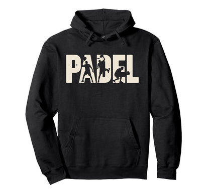 Padel Art Padel Game Player Padel Lover Hoodie - Unique Graphic for Adults - T-Shirt, Sweatshirt, Hoodie