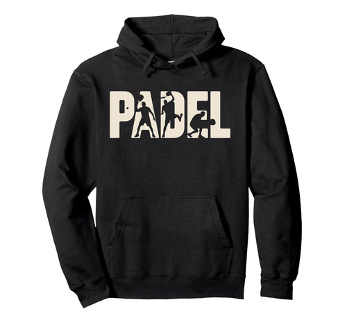 Padel Art Padel Game Player Padel Lover Hoodie - Unique Graphic for Adults - T-Shirt, Sweatshirt, Hoodie