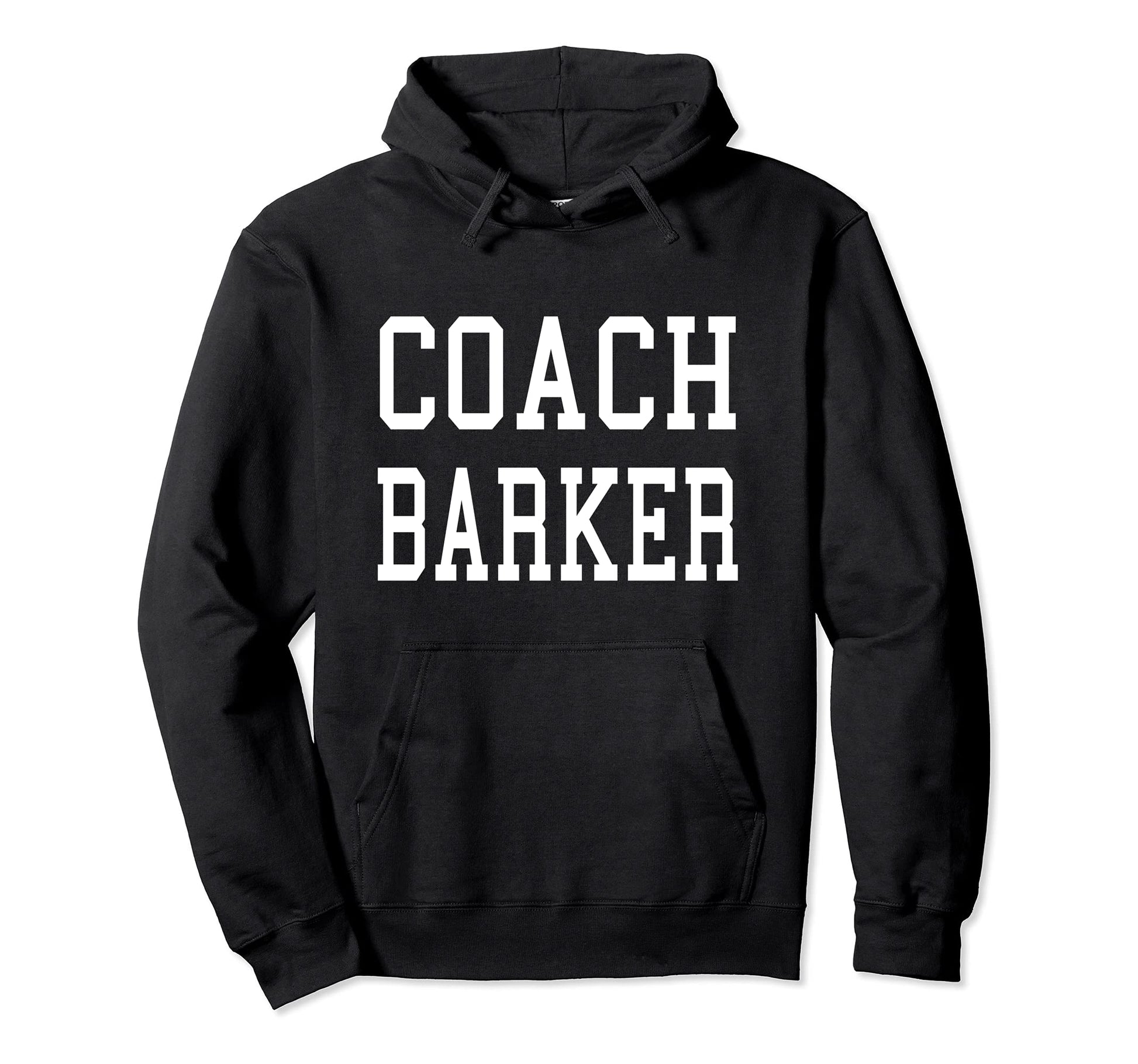 Coach Barker Custom Football Soccer Hoodie - Custom Art Print Men Women - T-Shirt, Sweatshirt, Hoodie