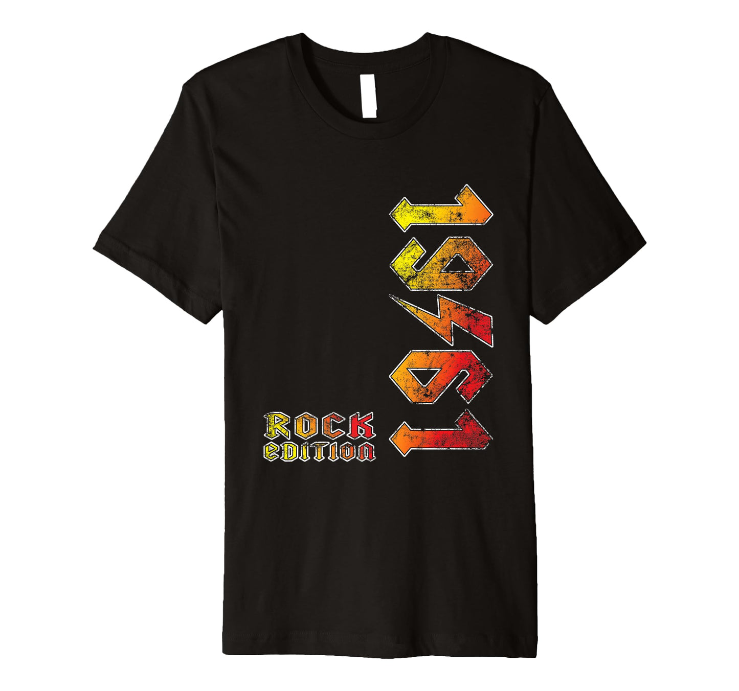 1961 Rock Music Lovers Gift T-Shirt - Trendy Graphic for Adults - T-Shirt, Sweatshirt, Hoodie