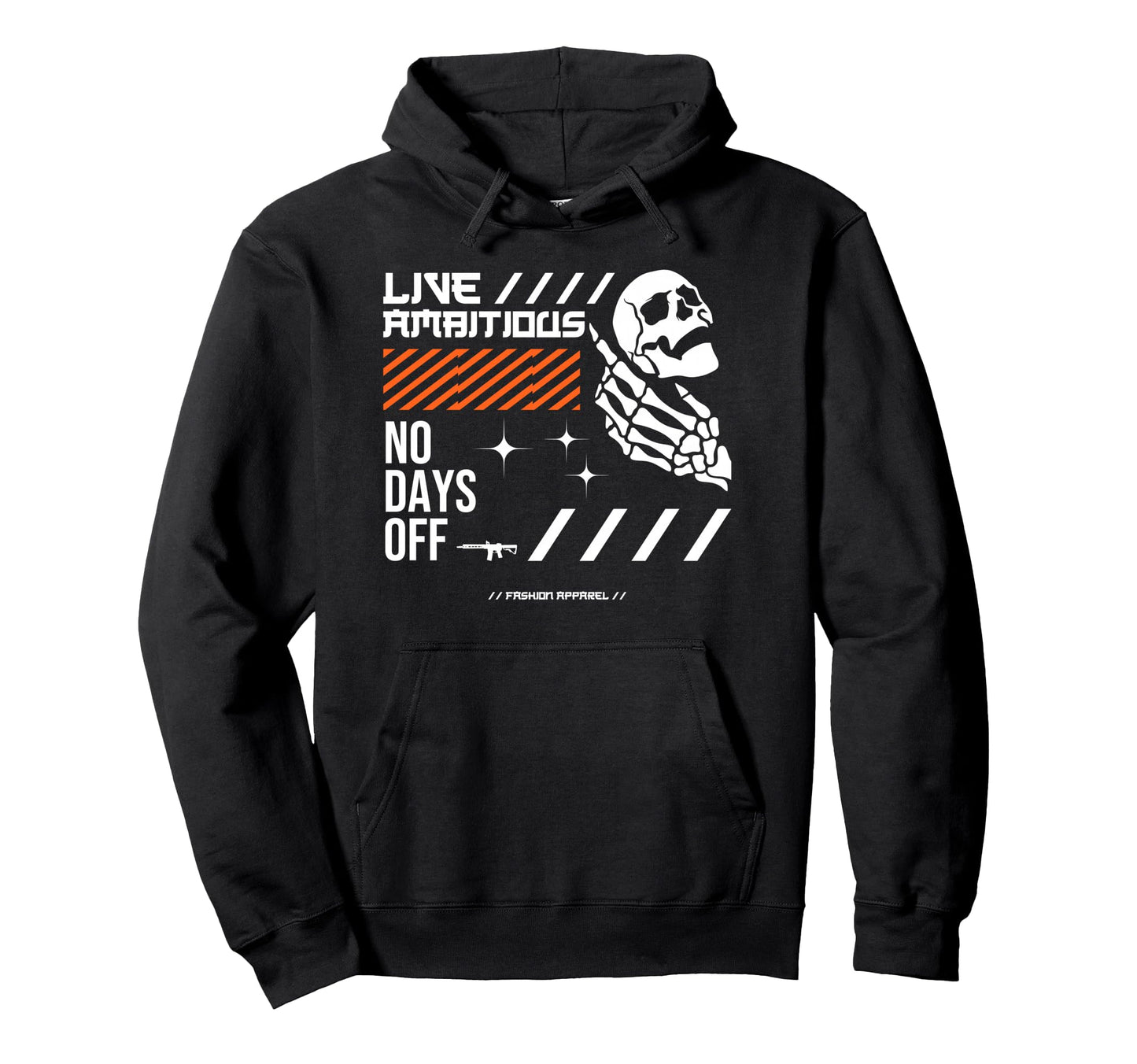 Live Ambitious Aesthetic Edgy Streetwear Hoodie - Unique Graphic Unisex - T-Shirt, Sweatshirt, Hoodie