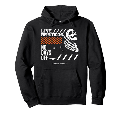 Live Ambitious Aesthetic Edgy Streetwear Hoodie - Unique Graphic Unisex - T-Shirt, Sweatshirt, Hoodie