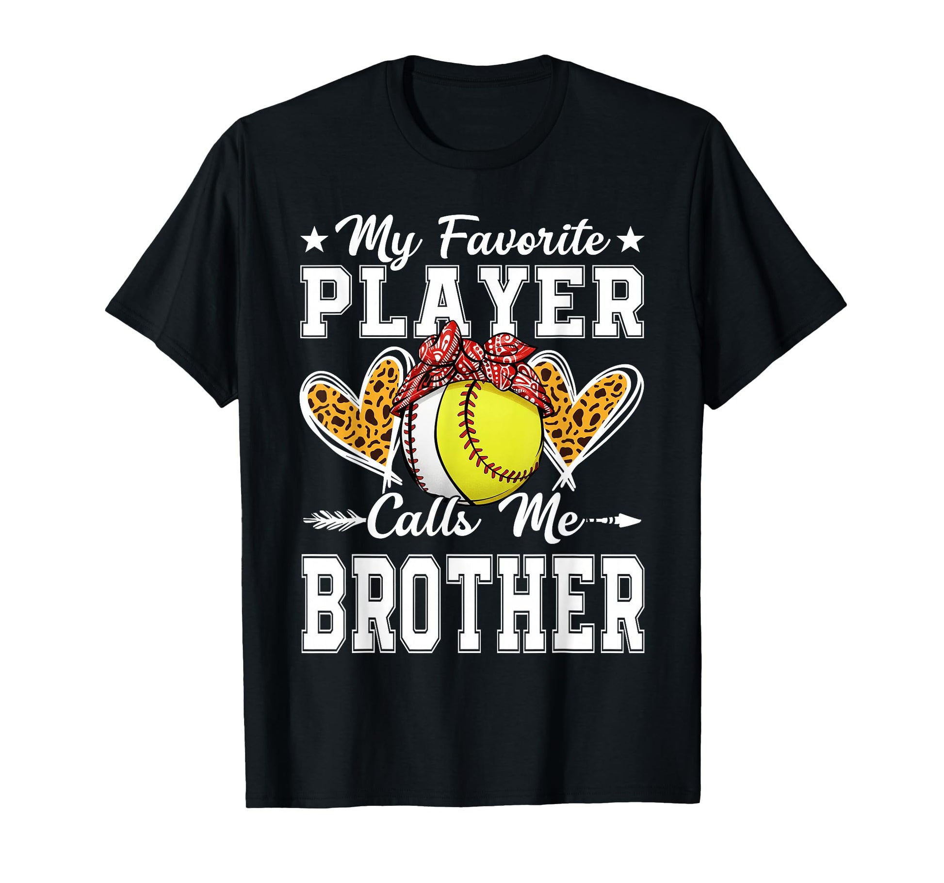 My Favorite Player Calls Me Brother T-Shirt - Minimalist Print Men Women - T-Shirt, Sweatshirt, Hoodie