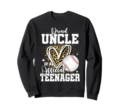 Proud Uncle Teenager 13Th Birthday Sweatshirt - Fun Novelty Design Unisex - T-Shirt, Sweatshirt, Hoodie