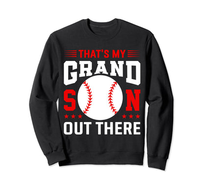 Grandma Grandpa Baseball Funny Sweatshirt - Casual Everyday Wear Men Women - T-Shirt, Sweatshirt, Hoodie