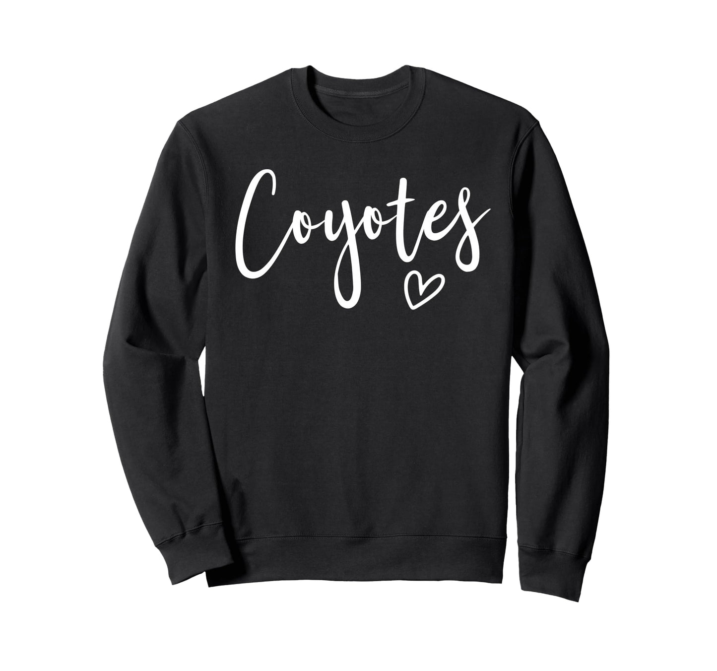 Coyotes High School Mascot Sports Sweatshirt - Streetwear Style Unisex - T-Shirt, Sweatshirt, Hoodie