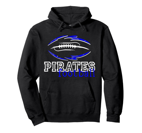 Pirates Football School Spirit Game Day Hoodie - Unique Graphic for Adults - T-Shirt, Sweatshirt, Hoodie