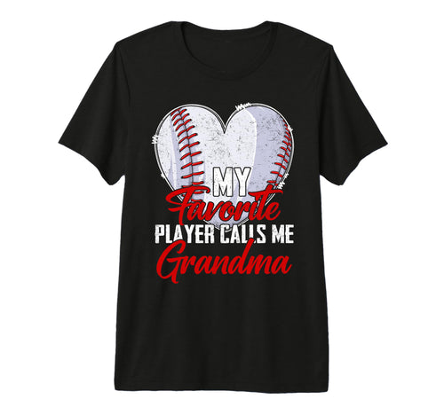 My Favorite Player Calls Me Grandma T-Shirt - Unique Graphic Unisex - T-Shirt, Sweatshirt, Hoodie