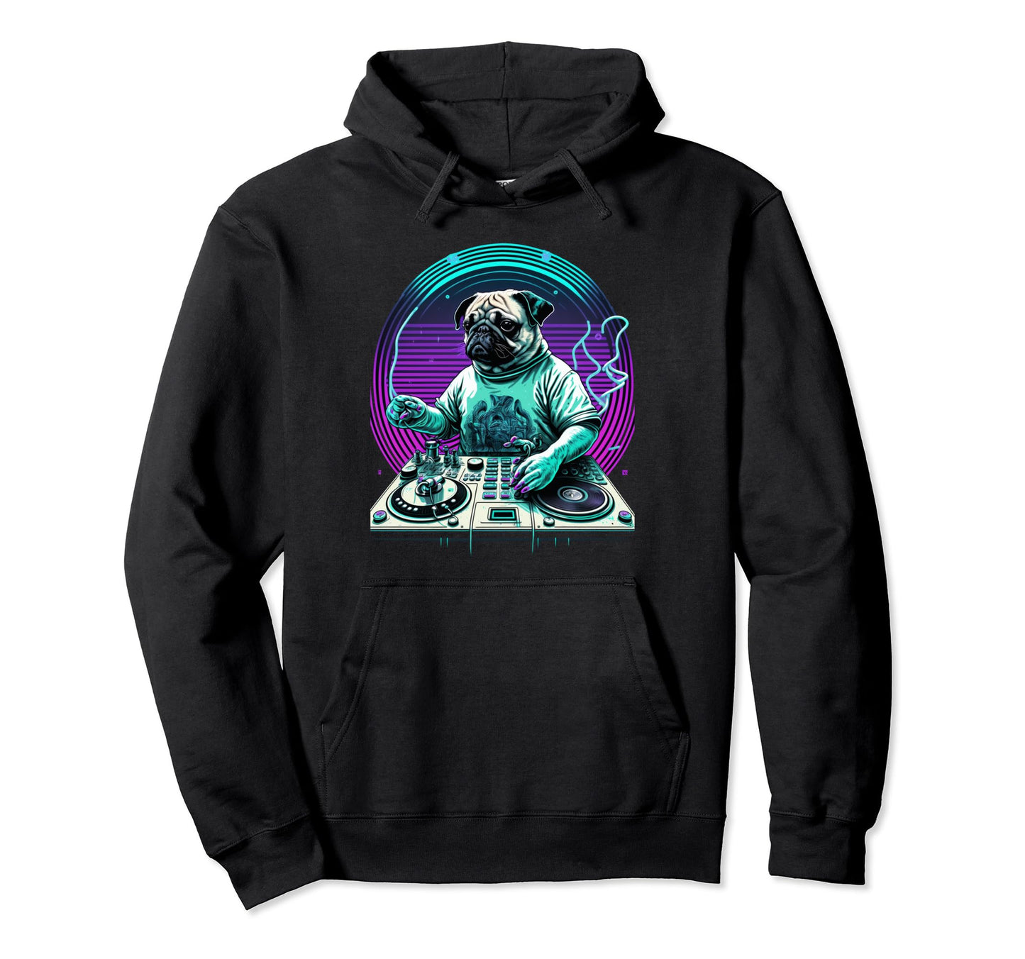 Vaporwave Aesthetic Music Futuresynth Hoodie - Minimalist Print Men Women - T-Shirt, Sweatshirt, Hoodie