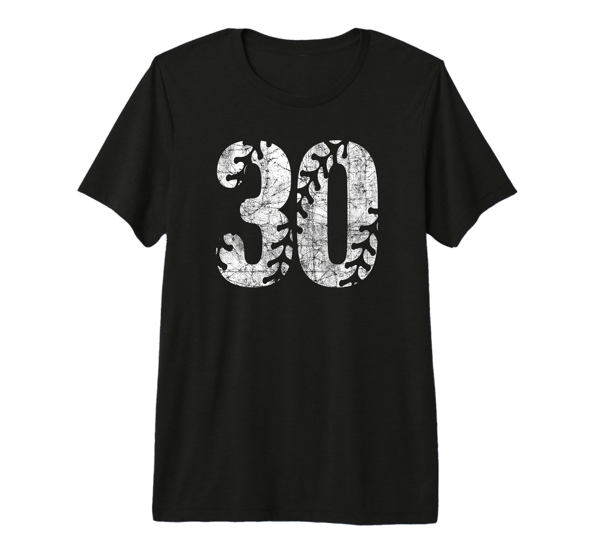 Baseball Softball Mom 30 Number 30 T-Shirt - Casual Everyday Wear Unisex - T-Shirt, Sweatshirt, Hoodie