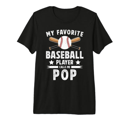 Mens My Favorite Baseball Player Pop T-Shirt - Novelty Apparel for Adults - T-Shirt, Sweatshirt, Hoodie