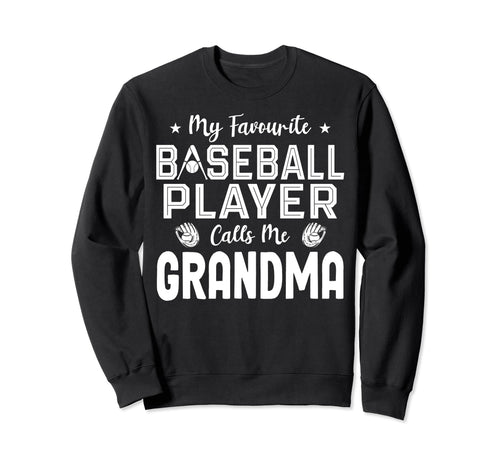 Grandma Baseball Player Baseball Sweatshirt - Aesthetic Graphic Men Women - T-Shirt, Sweatshirt, Hoodie