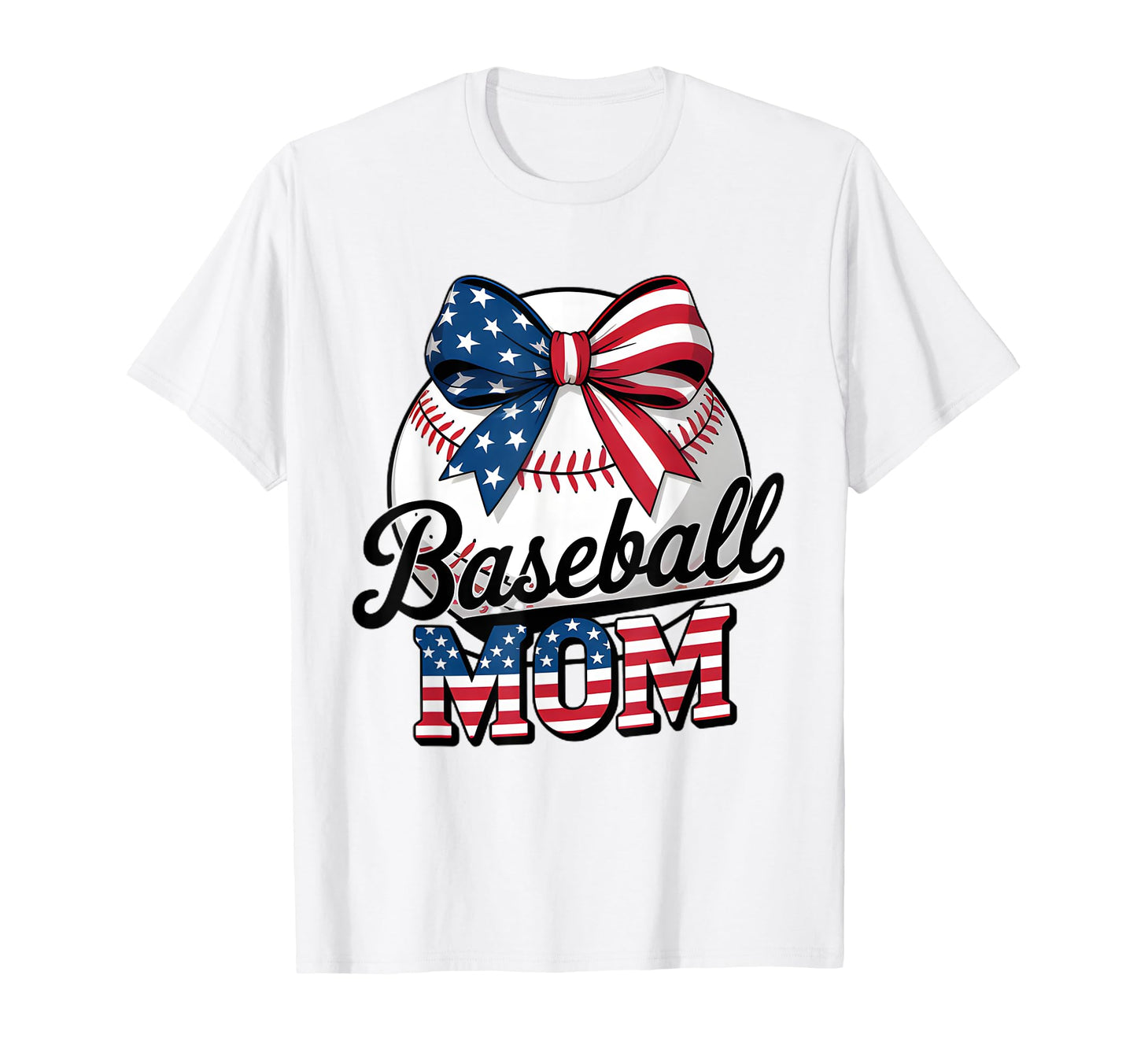 Baseball Mom Mothers Day Moms T-Shirt - Casual Everyday Wear for Adults - T-Shirt, Sweatshirt, Hoodie