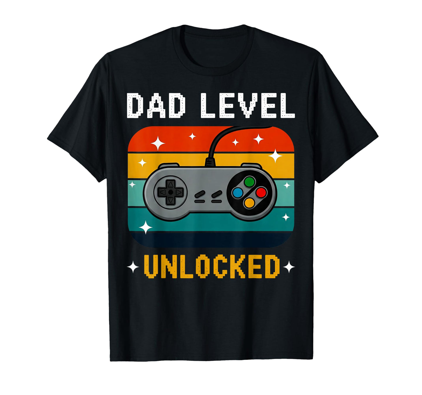 Dad Level Unlocked Funny Gifts New Dad T-Shirt - Minimalist Print Unisex - T-Shirt, Sweatshirt, Hoodie