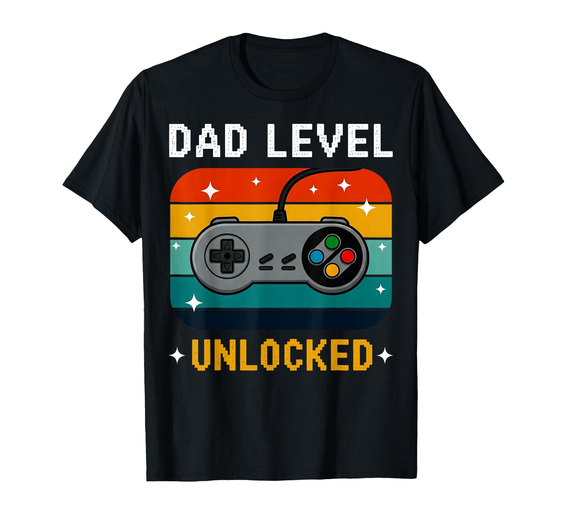 Dad Level Unlocked Funny Gifts New Dad T-Shirt - Minimalist Print Unisex - T-Shirt, Sweatshirt, Hoodie