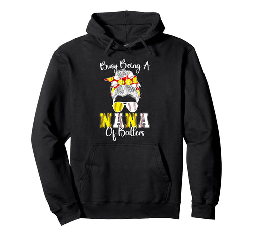Softball Baseball Nana Ballers Baseball Hoodie - Novelty Apparel Men Women - T-Shirt, Sweatshirt, Hoodie