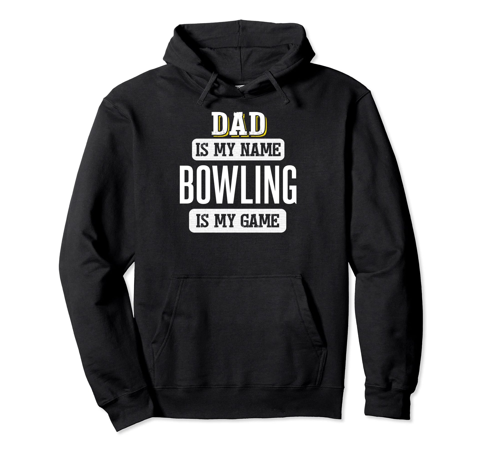 Funny Bowling Gift Dad Fathers Day Hoodie - Unique Graphic Men Women - T-Shirt, Sweatshirt, Hoodie