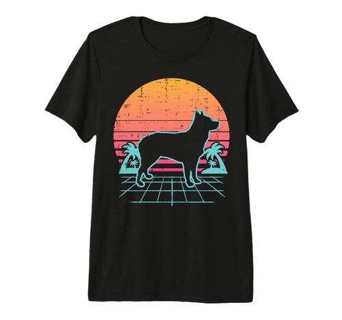 Heeler Vaporwave Aesthetic Animal T-Shirt - Streetwear Style for Adults - T-Shirt, Sweatshirt, Hoodie