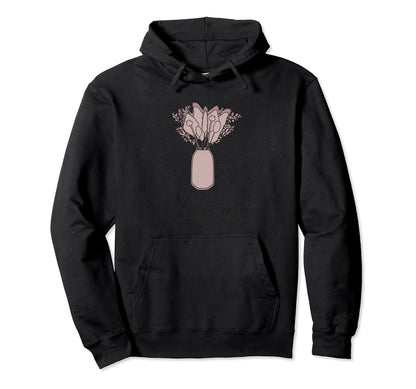 Wild Flowers Bouquet Boho Flowers Flowers Hoodie - Custom Art Print Unisex - T-Shirt, Sweatshirt, Hoodie