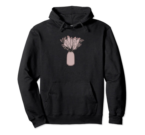 Wild Flowers Bouquet Boho Flowers Flowers Hoodie - Custom Art Print Unisex - T-Shirt, Sweatshirt, Hoodie