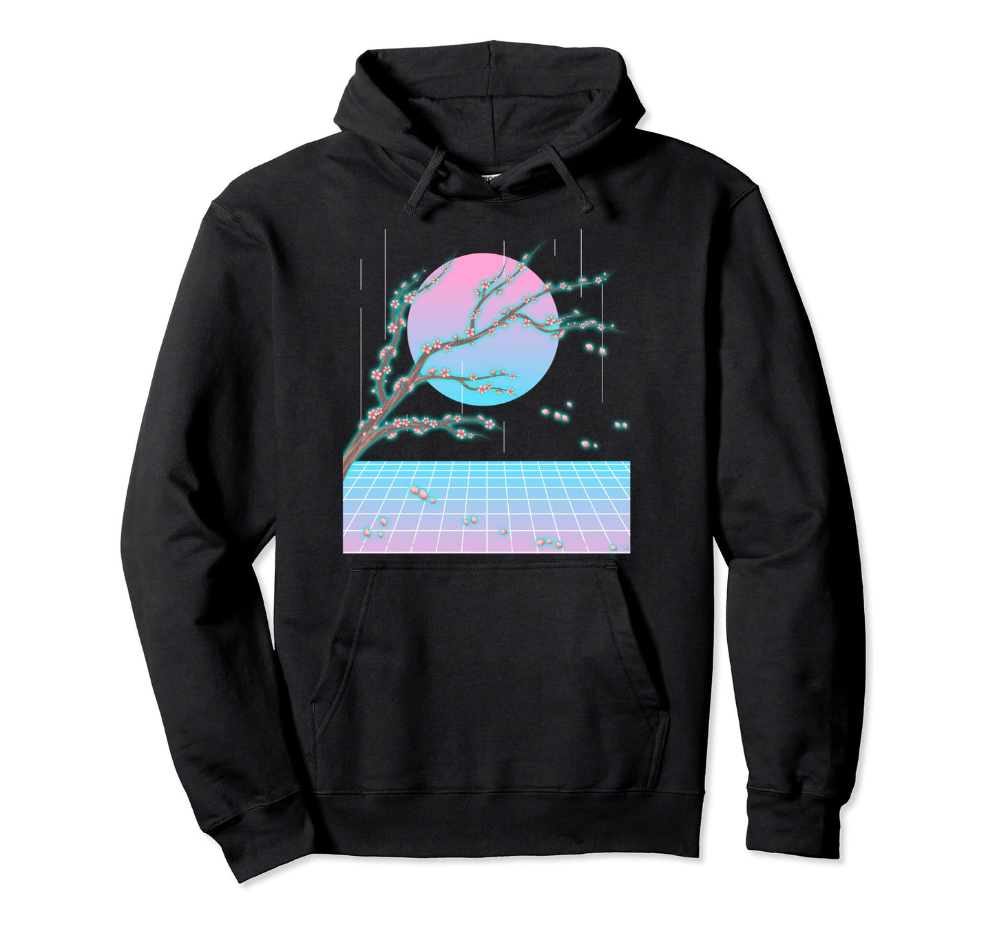 Sakura Japanese Aesthetic Flower Hoodie - Novelty Apparel Men Women - T-Shirt, Sweatshirt, Hoodie